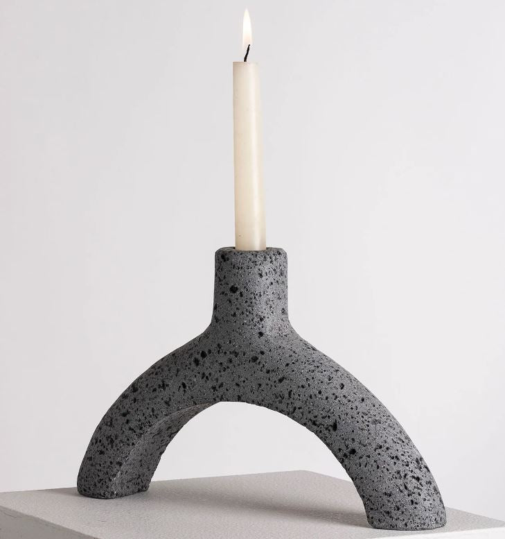 Candelero Piedra Volcánica