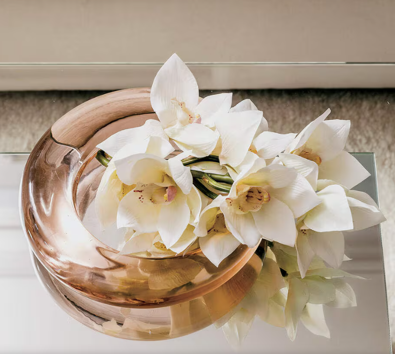 Cuenco decorativo de cristal