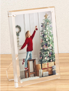 Marco para foto de acrílico de 5" x 7"