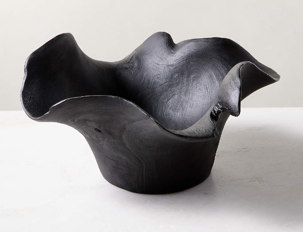 Cuenco Decorativo de Teca Negra