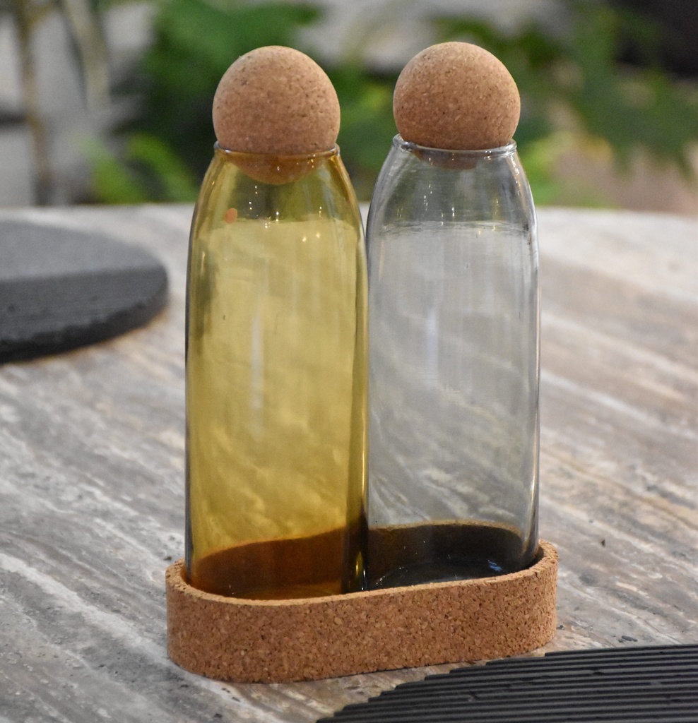 Cruet para vinagre y aceite