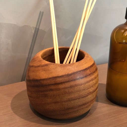 [D0078] Porta velas madera