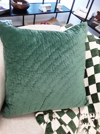 Cojín Velveth Verde