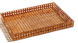 Azafate de rattan mediano