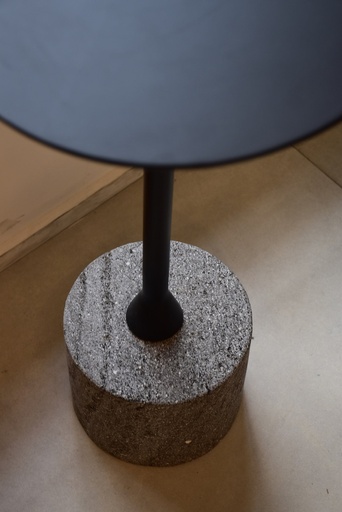 Side Table top de Metal Baja