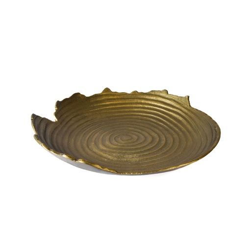 Frutero Metálico Dorado pequeño